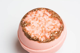 Geode Bath Bomb - Rose Quartz - valentines gift