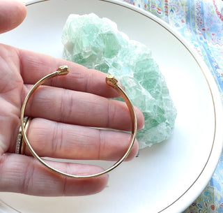 The Custom Gemstone Cuff Bracelet