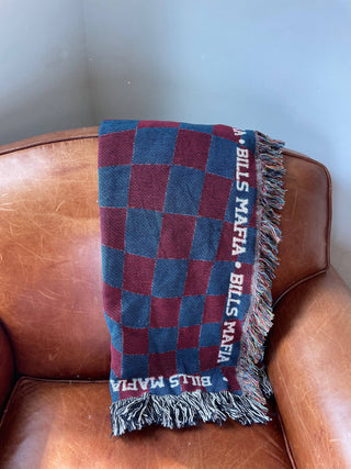 Bills Mafia Cotton Woven Blanket
