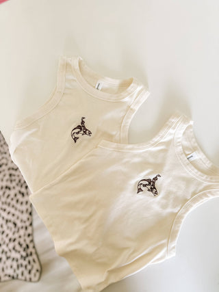 Gone Fishing Cowgirl Tank Top