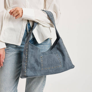 Dahlia Hobo Bag in Denim