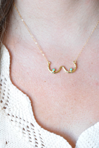 Boobie Necklace in Gold