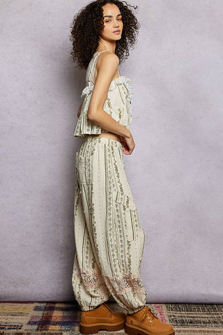 Patch Woven Pants