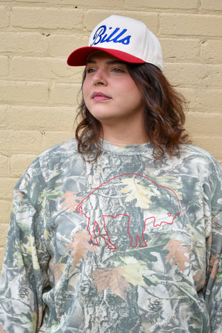 Camo Buffalo Waffle Long Sleeve