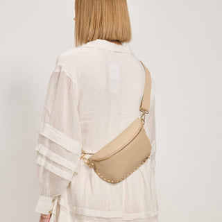 Gizelle Belt Bag in Natural