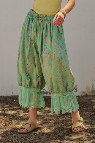 Wildflower Cotton Bloomer Pants