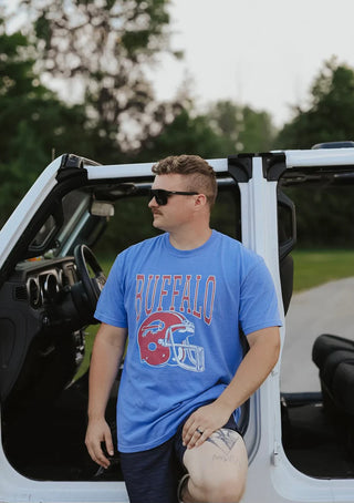 Buffalo Football Helmet T-Shirt