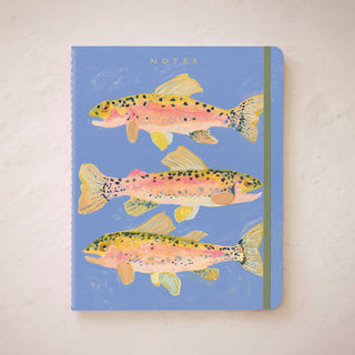 Three Fish Seedlings Sewn Trio Notebook Set