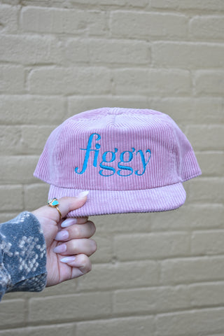 Figgy Corduroy Embroidered Hat