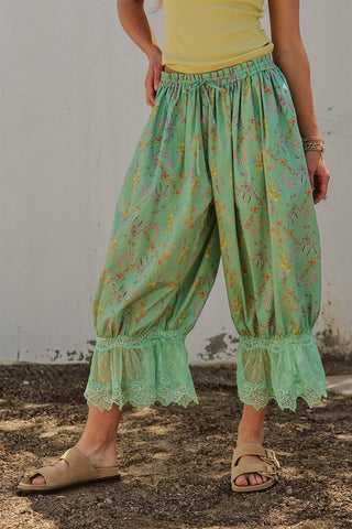 Wildflower Cotton Bloomer Pants