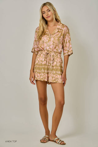 Botanical Tribal Print Set