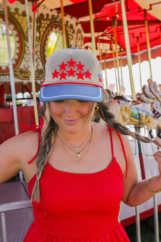 Kaxi Stargirl Mesh Trucker Hat