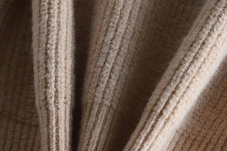 V-Neck Button-Detail Knit Vest