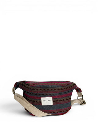Striped Jacquard Fanny Pack