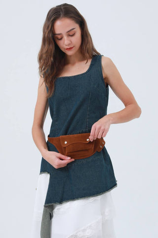 Vintage Style Utility Belt in Camel