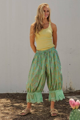 Wildflower Cotton Bloomer Pants