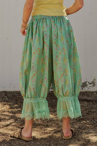 Wildflower Cotton Bloomer Pants