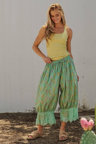 Wildflower Cotton Bloomer Pants