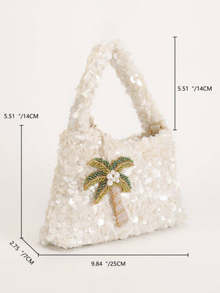 Palm Tree Clutch Handbag