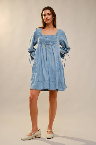 Chambray Dress