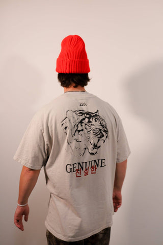 Cheetah Beanie in Red
