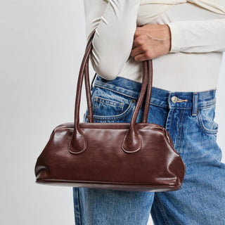 Nina Shoulder Bag in Wine