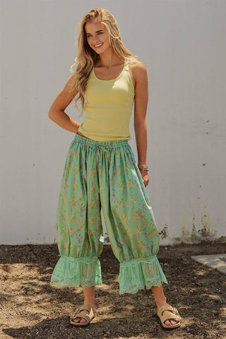 Wildflower Cotton Bloomer Pants