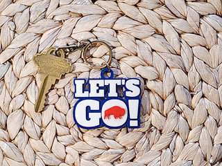 Let's Go Buffalo! Keychain