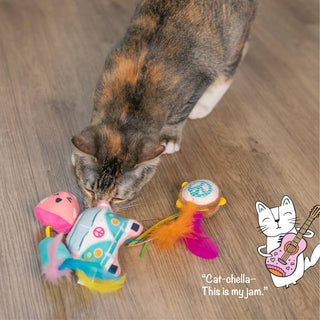 Catstages Festival Themed Catnip Cat Toys (3 Pk)