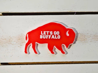 Retro Buffalo Football Magnet | Let’s Go Buf