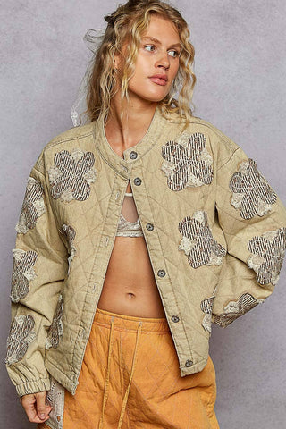 Oversized Quilted Jacket