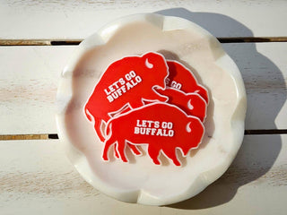 Retro Buffalo Football Magnet | Let’s Go Buf