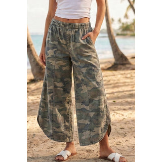 Washed Camo Relaxed Jean