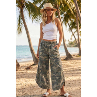Washed Camo Relaxed Jean