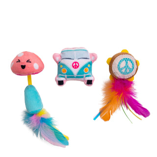 Catstages Festival Themed Catnip Cat Toys (3 Pk)
