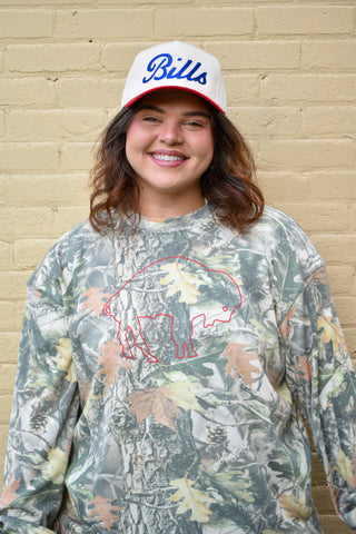 Camo Buffalo Waffle Long Sleeve