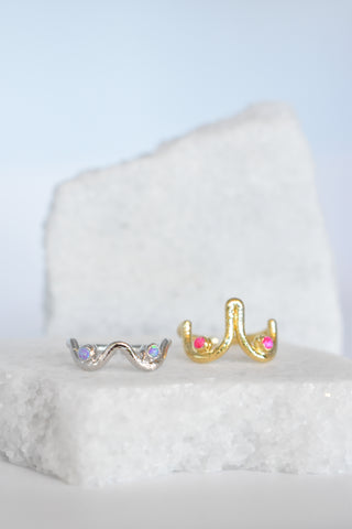 Boobie Ring in Gold