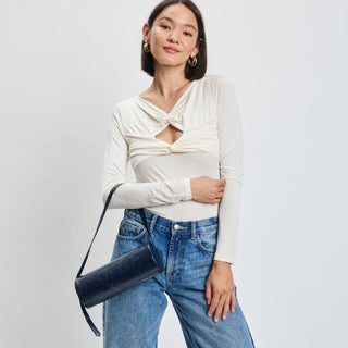 Mila Shoulder Bag in Midnight