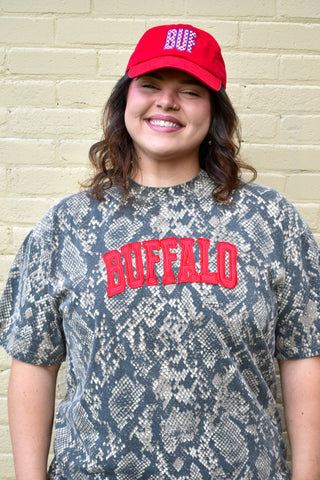 Buffalo Snake Print Tee