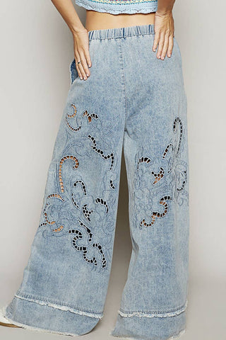 Vintage Woven Twill Pants