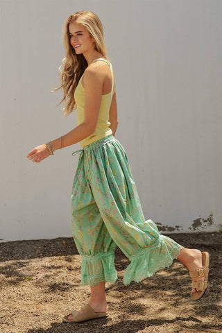Wildflower Cotton Bloomer Pants