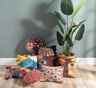 Strawberry Pillow w/Tassels