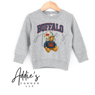 Buffalo Teddy Bear Kids Crewneck