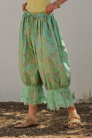 Wildflower Cotton Bloomer Pants