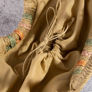 Straw Woven Tote Bag