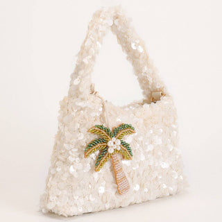 Palm Tree Clutch Handbag