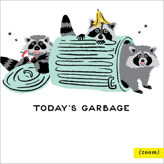 Garbage Raccoons Notepad