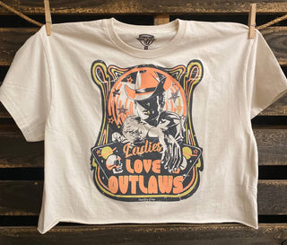Ladies Love Outlaws Vintage T-shirt