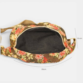 Floral Jacquard Fanny Pack