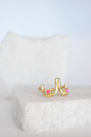 Boobie Ring in Gold